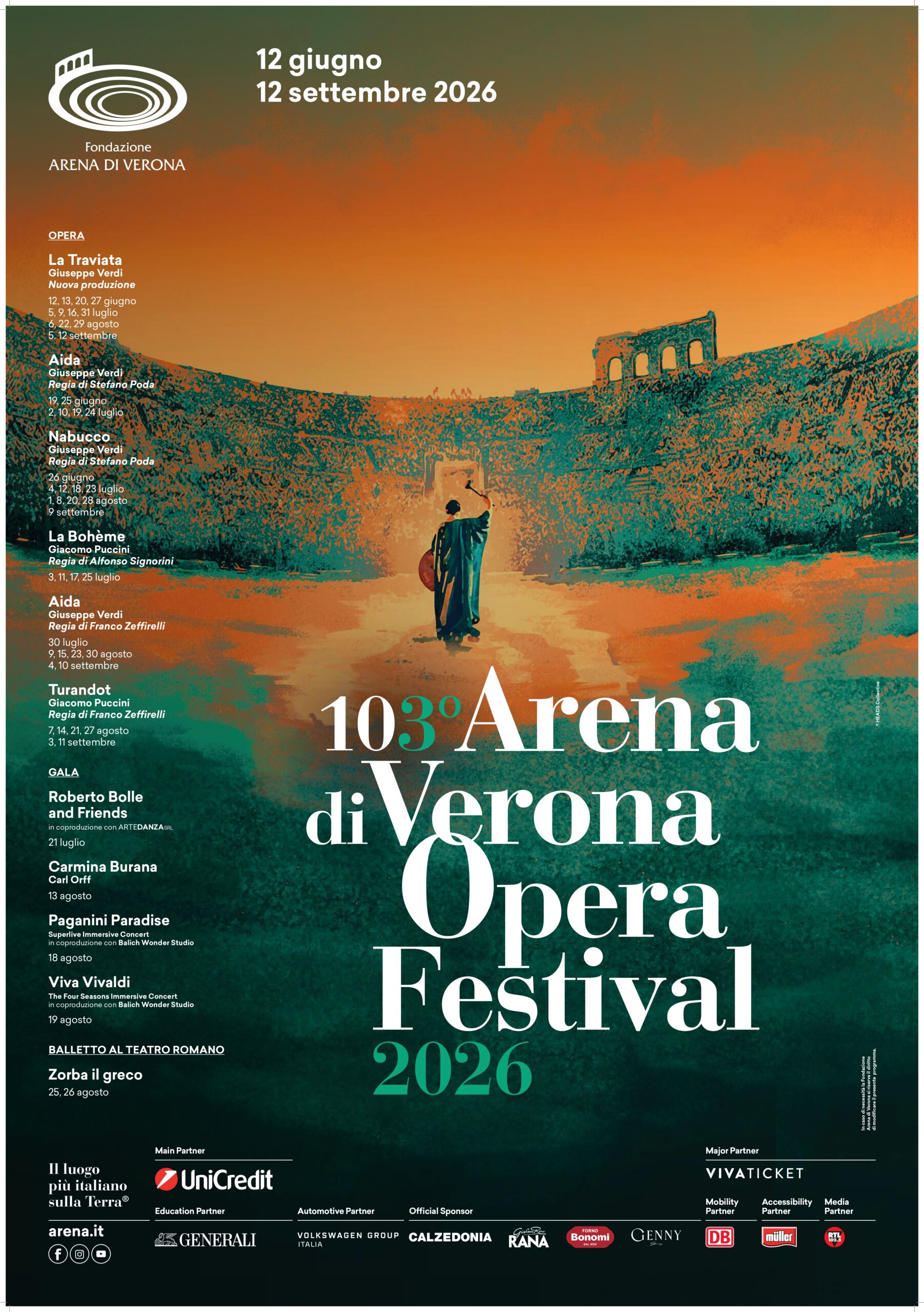 La Traviata - 103° Arena Opera Festival 2026