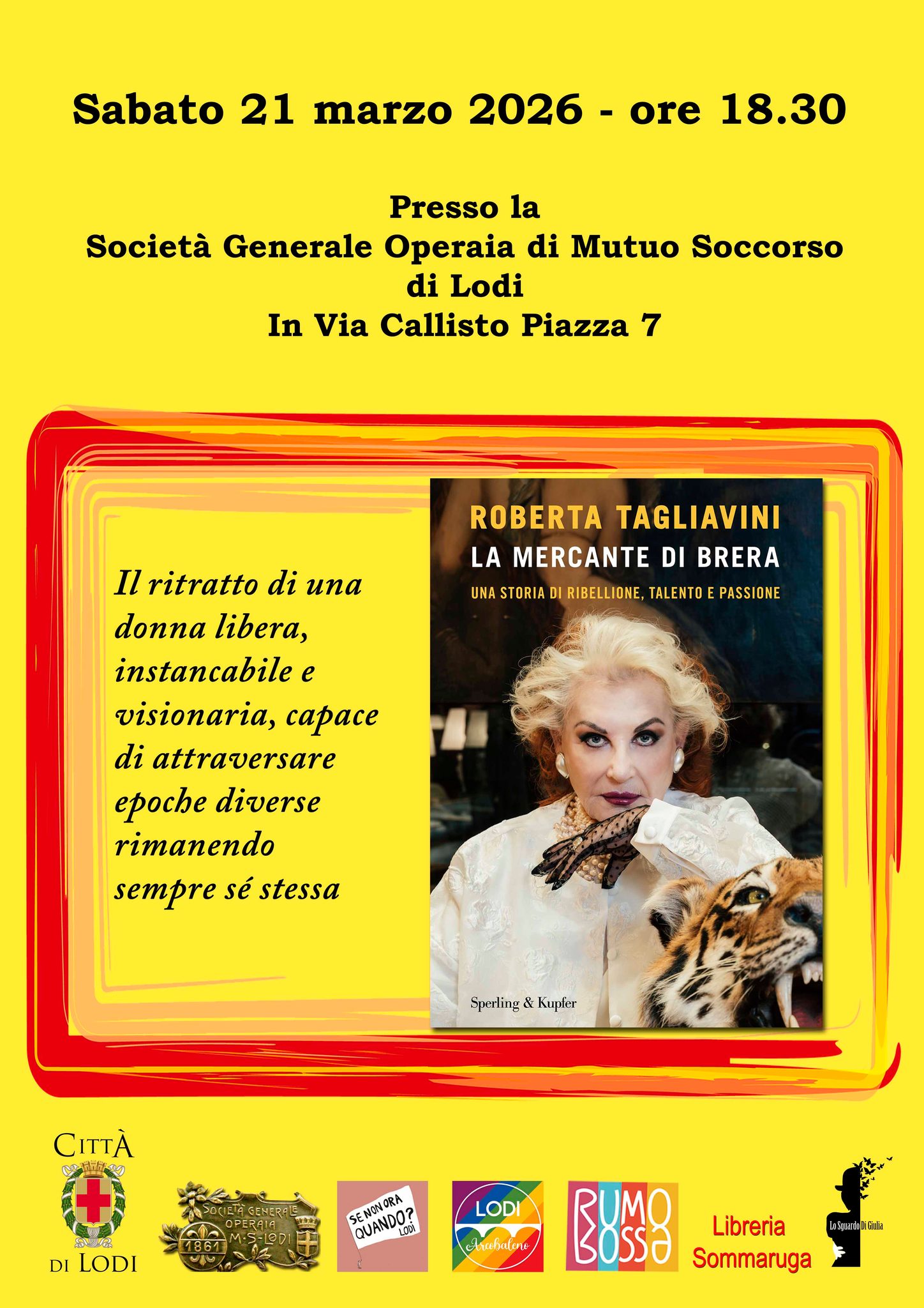 Presentazione Libro: La Mercante di Brera