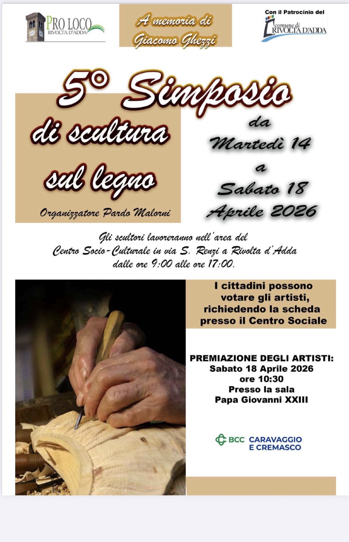 5° SIMPOSIO DI SCULTURA SUL LEGNO