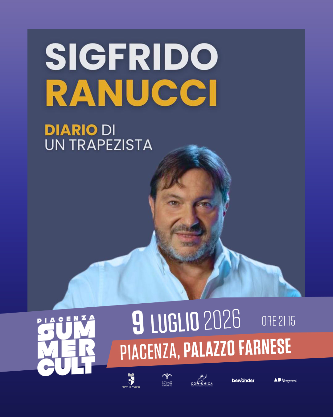 Piacenza Summer Cult: Sigfrido Ranucci