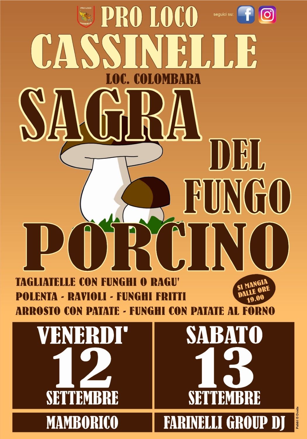 Sagra del Fungo Porcino di Cassinelle