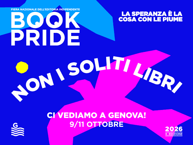Book Pride Genova 2026 - Giornata del 09/10