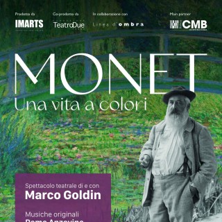 Teatro: MONET - UNA VITA A COLORI di Marco Goldin